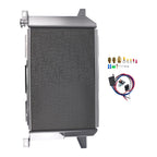 3 Row Aluminum Radiator + Fan for Ford F150 F250 F350 V8 (1985–1997) RA1451