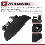 Exterior Door Handle for Hyundai Atos Rear Left Black ABS (2000-2003)