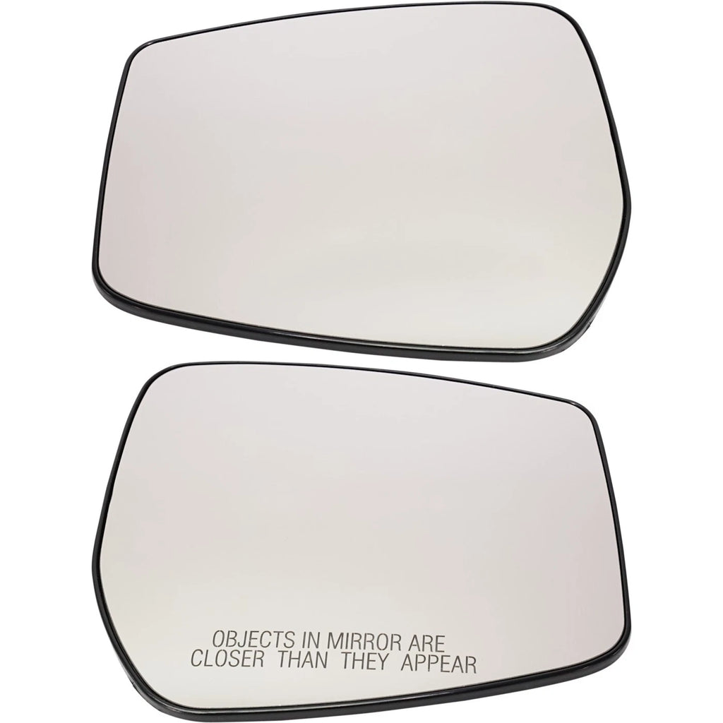 Mirror Glass Set of 2 for Nissan Versa Note (2015–2019) Driver & Passenger