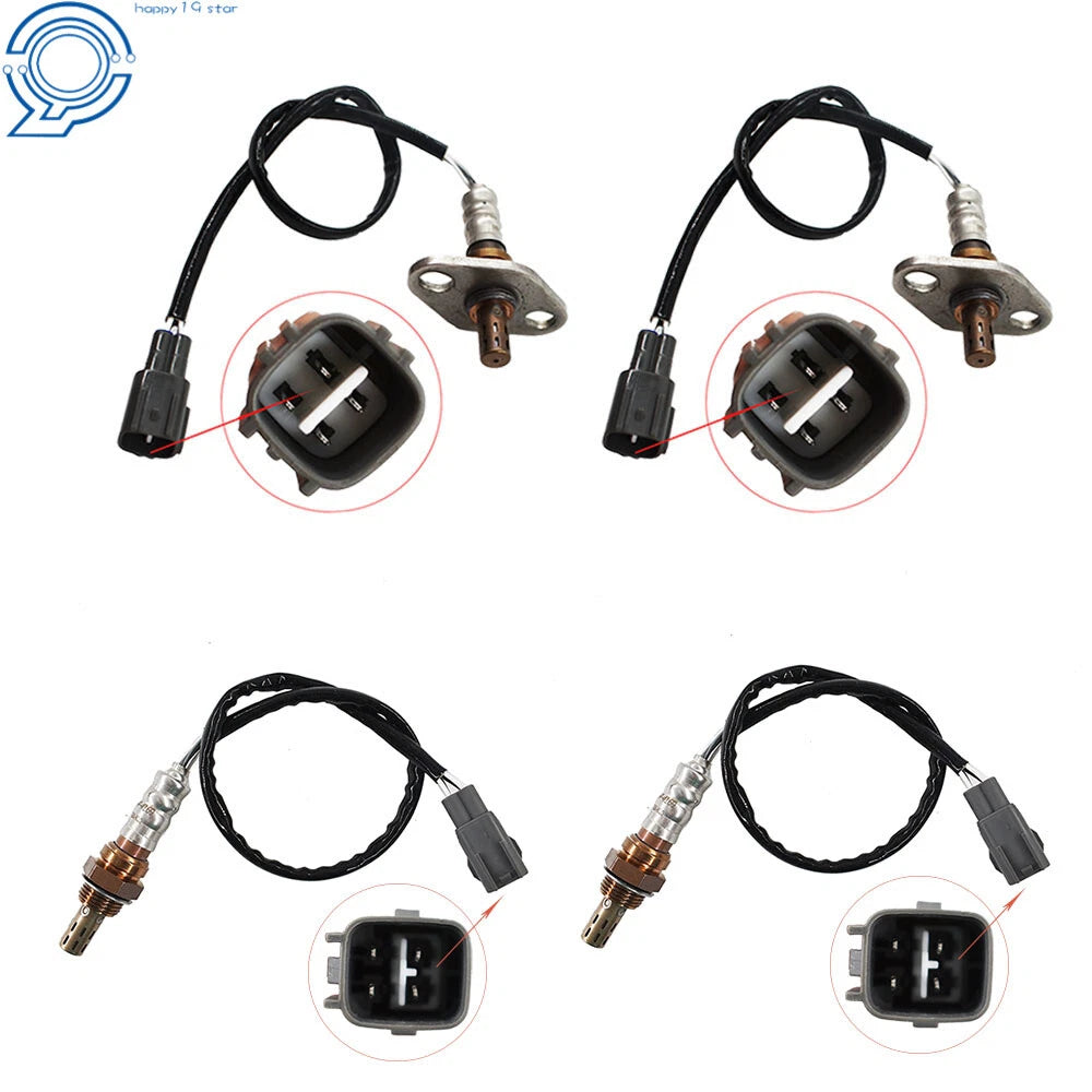 Set of 4 O2 Oxygen Sensors for Toyota Sequoia Tundra (2001–2004)