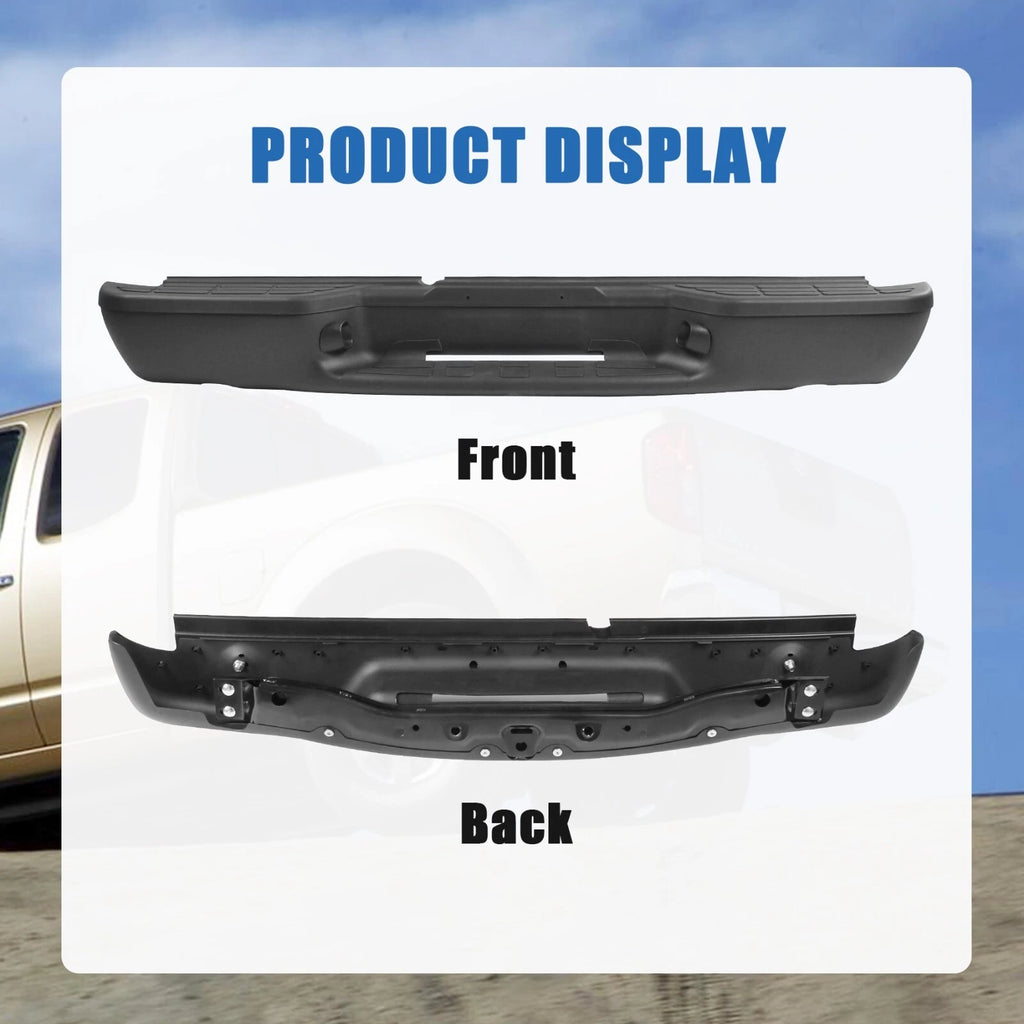 Rear Step Bumper Assembly for Chevy S10 GMC Sonoma (1998-2004)