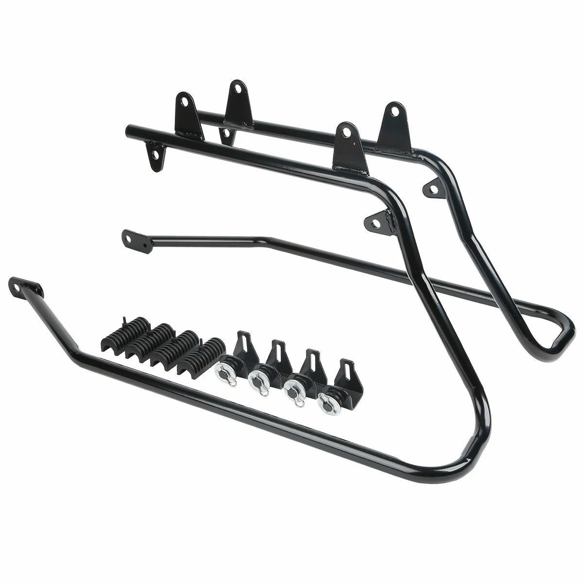 Saddlebag 6x9 Speaker Lids Conversion Brackets for Harley Heritage Softail (1984–2017)