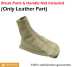 Leather Synthetic Automatic & E Brake Boot for BMW X5 (2000–2006) Beige