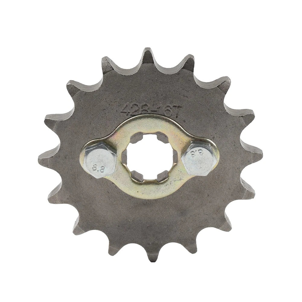 16T Front Sprocket for 110CC 125CC ATV Pit Dirt Quad Bike (428 Chain, 17mm)