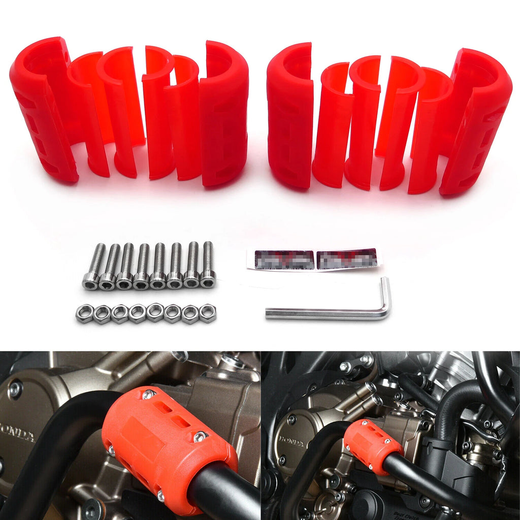 Engine Protection Guard Bumper Dec Block for Kawasaki Versys-X 300 (2017–2022)