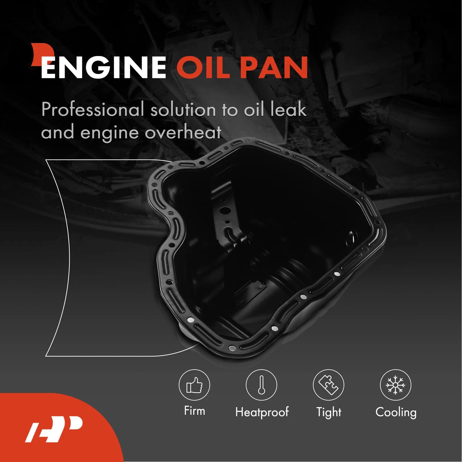 Lower Engine Oil Pan for Chevrolet Silverado 2500 HD 3500 HD (2011–2016)