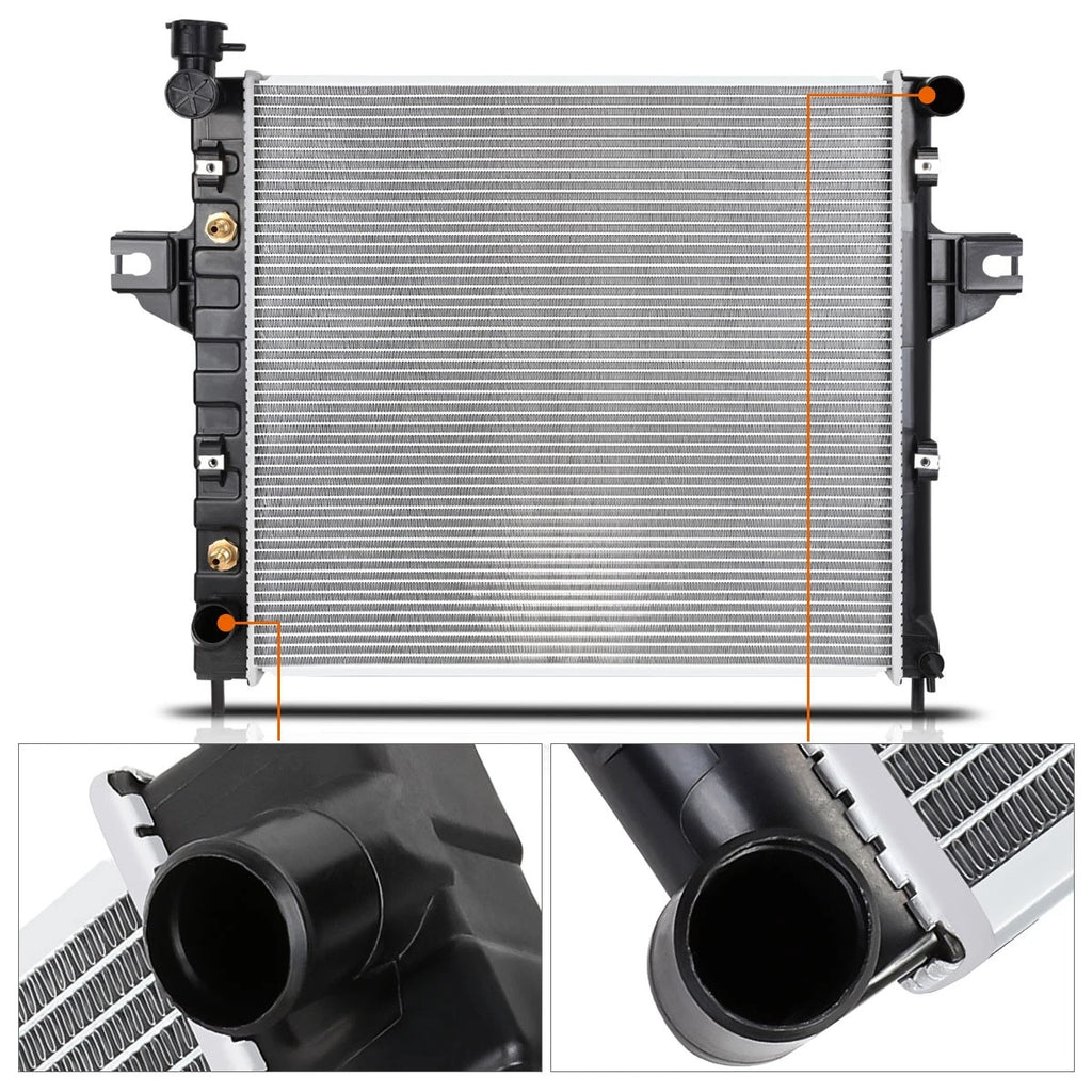 Aluminum Core Radiator for Jeep Grand Cherokee 4.0 AT (1999–2004) DPI-2262