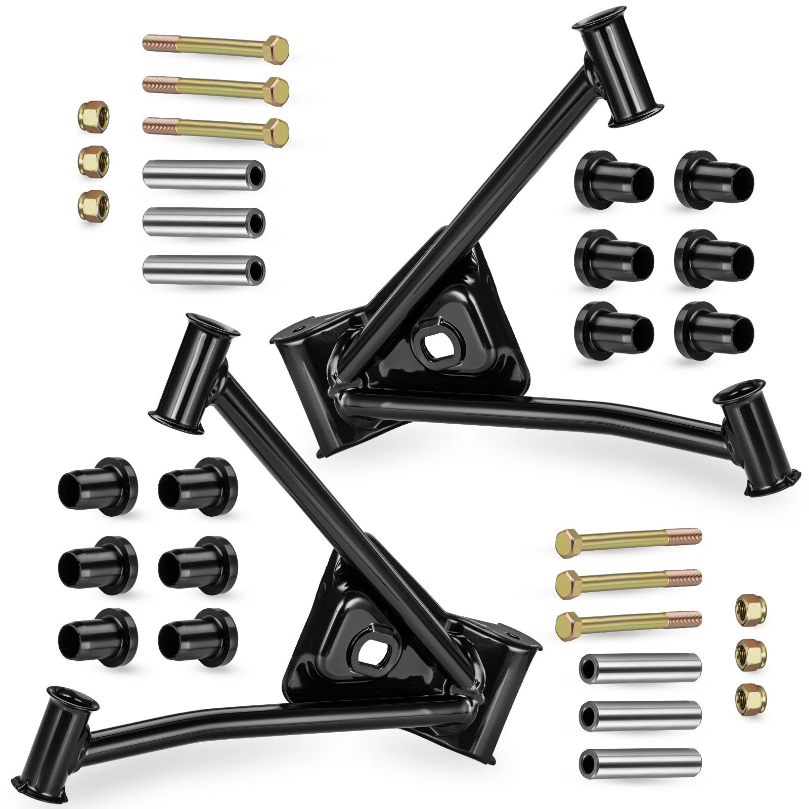 Rear A Arm Kit Upper R&L + Bushing for Polaris Sportsman 400 450 600 700 800 (2000–2014)