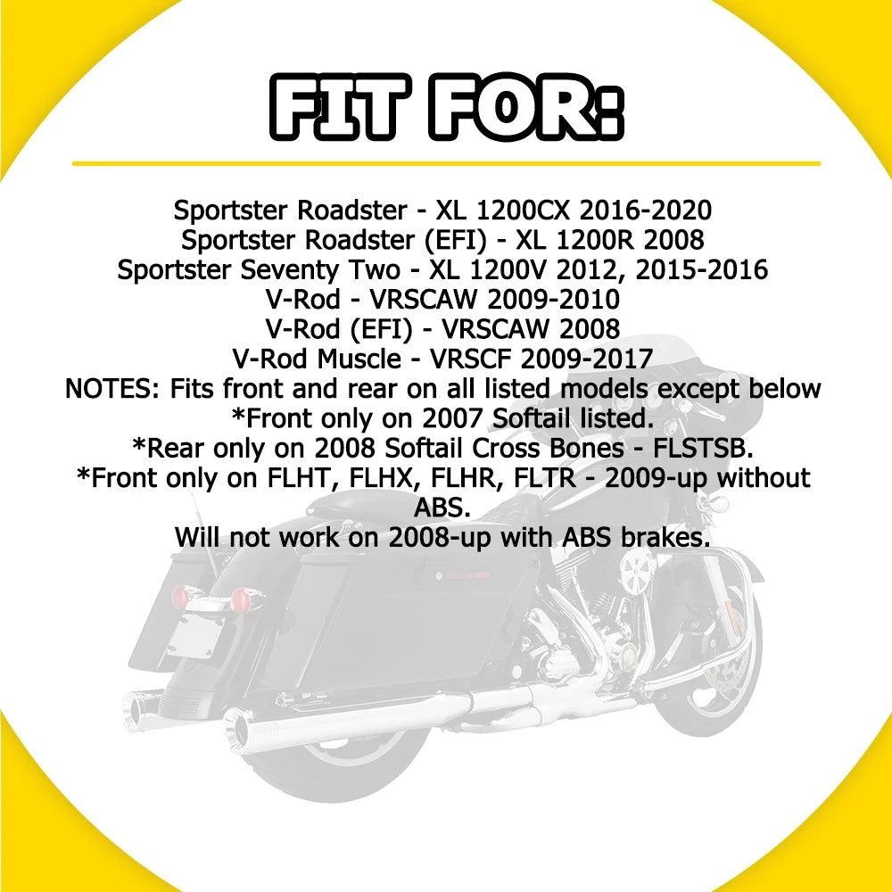 Wheel Bearing Kit 25x52x14mm for Harley-Davidson Street Glide Electra Glide