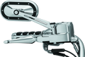 Kuryakyn Heavy Industry Mirrors Chrome/Black for Harley-Davidson