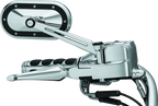 Kuryakyn Heavy Industry Mirrors Chrome/Black for Harley-Davidson