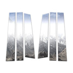 6Pc Chrome Pillar Post Covers Replacement for Toyota Sienna (2011–2022)
