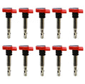 Set of 10 Denso Ignition Coils for Audi R8 (2010–2015), S6 (2007–2011), S8 (2007–2009) 5.2L V10