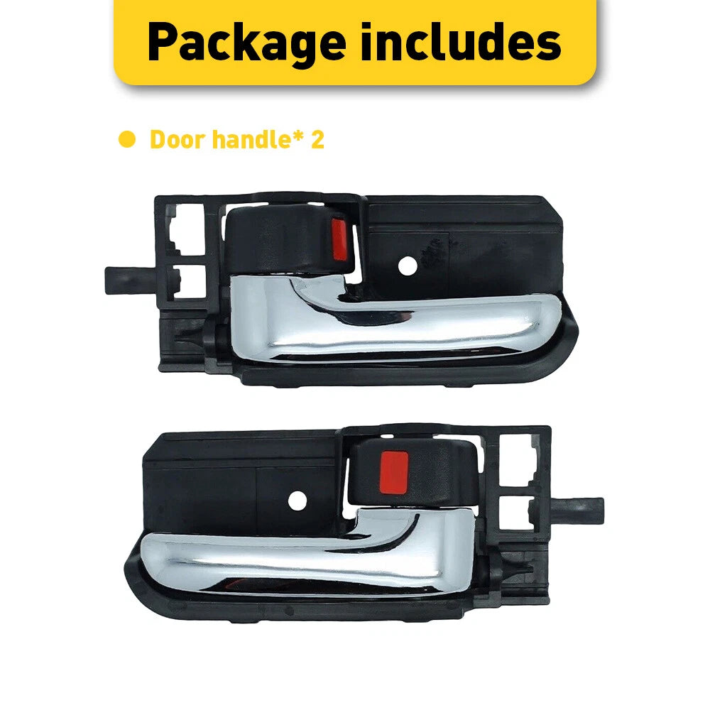 Set of 2 Inner Door Handles for Scion TC, Toyota Corolla, Matrix (2005–2010)
