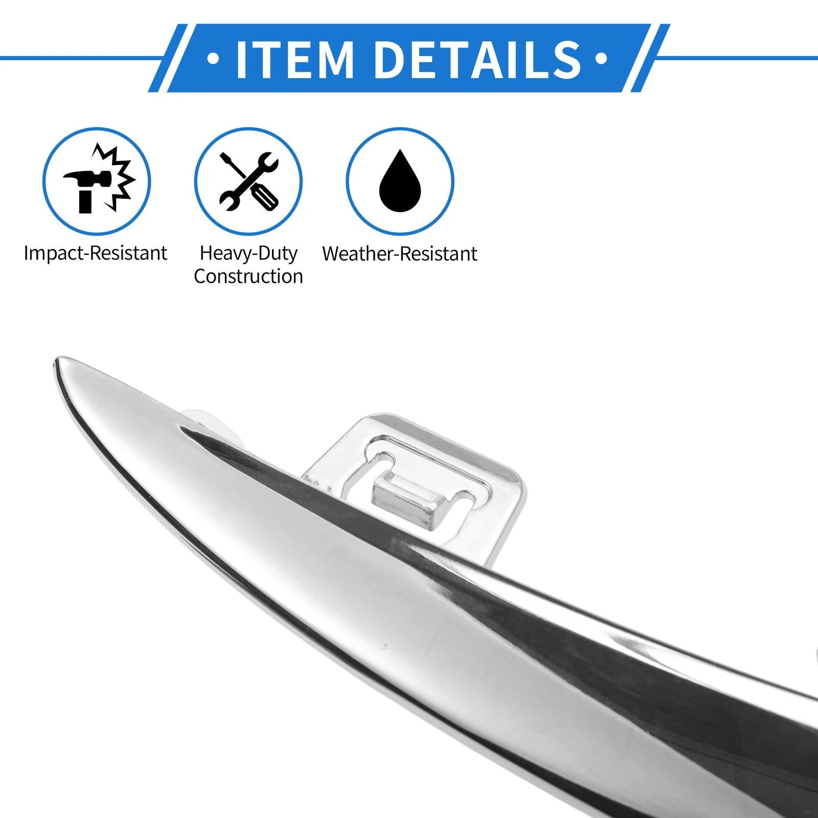 Front Left Bumper Grille Trim for Mercedes-Benz W205/C (2019–2021)