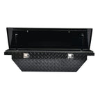63" Gloss Black Aluminum Side Tool Box for Trucks (Low Profile)