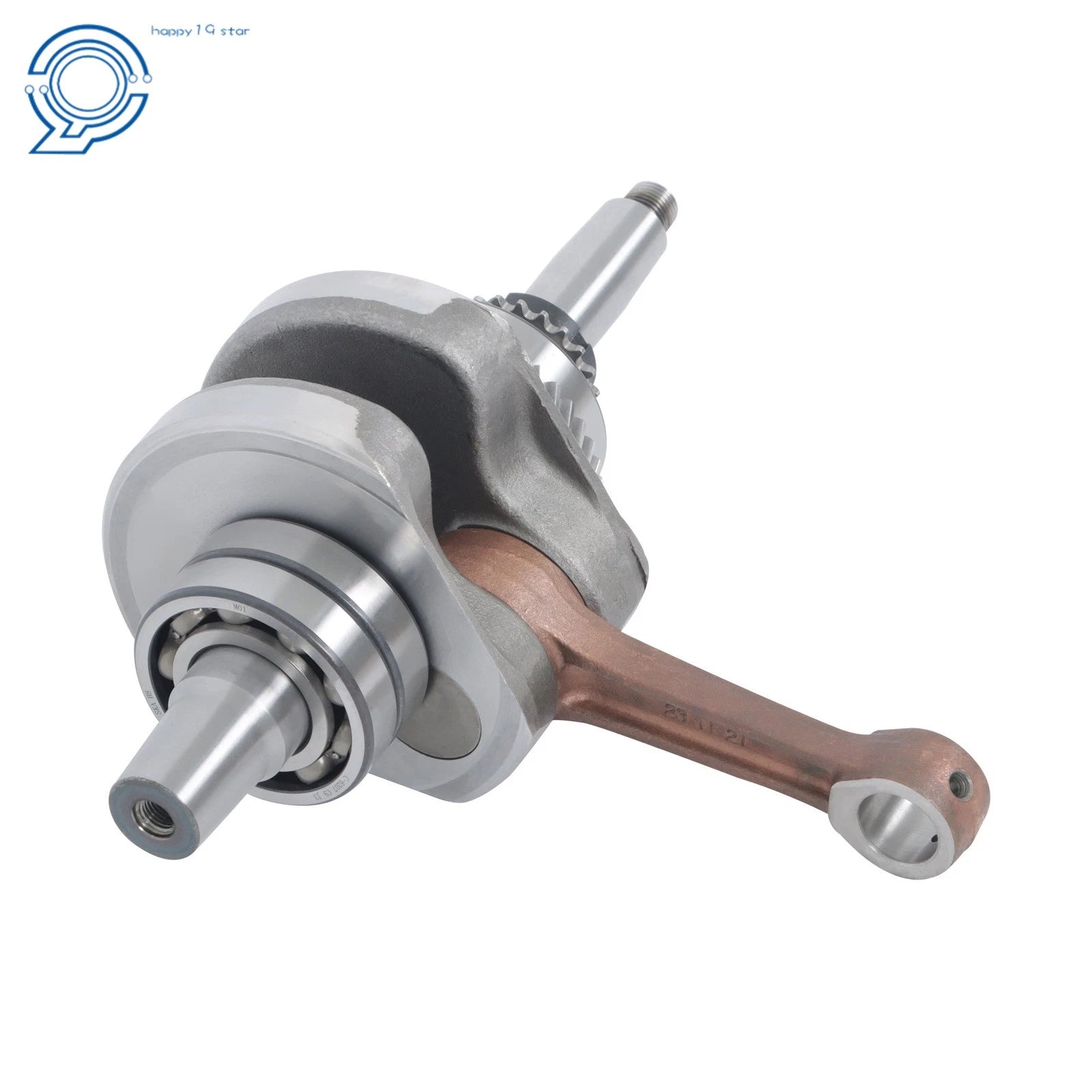 Crankshaft with Bearings for Polaris Magnum Ranger Sportsman 500 (1995–2005)