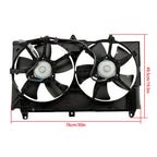 Radiator Cooling Fan Assembly for Nissan 350Z Infiniti G35 (2003–2006)