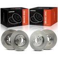 Set of 4 Disc Brake Rotors for Buick Terraza, Chevy, Pontiac, Saturn (2005–2008)