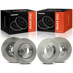 Set of 4 Disc Brake Rotors for Buick Terraza, Chevy, Pontiac, Saturn (2005–2008)