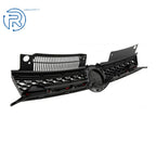 Honeycomb Upper Grille for VW Golf (2010-2013) Gloss Black