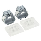 2 Pcs Mount Clamp for Upgraded Aerials (ABS Grey)