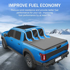 4-Fold Soft Tonneau Cover for Ford F150 (2015-2024)