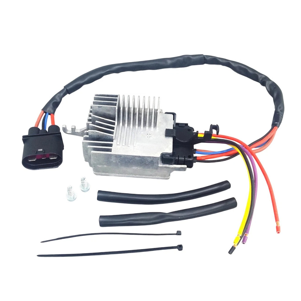 Radiator Cooling Fan Control Unit Module FCU for Audi A4 (2002–2008)