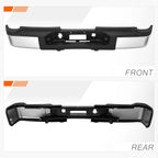 Rear Bumper for Silverado Sierra 2500/3500HD (2007–2010) w/o Sensor Hole, License Lamp