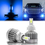 Ice Blue COB LED Fog Light Bulb Kit for GMC Sierra Yukon (2014–2020)