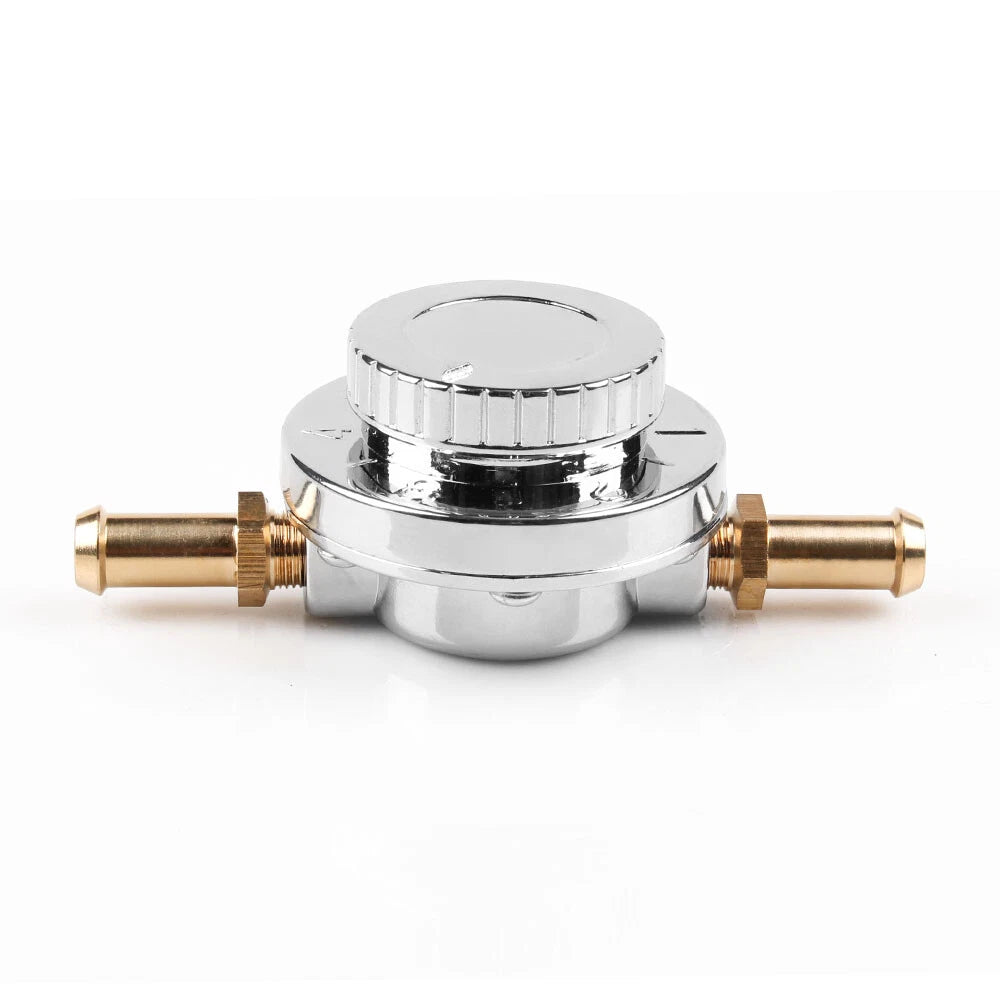 Adjustable Oil Fuel Pressure Regulator for Carburetor (1-5 PSI)