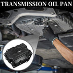 Engine Oil Pan No. 52852912AA/52852912AC for Dodge Challenger (2009–2010) Black