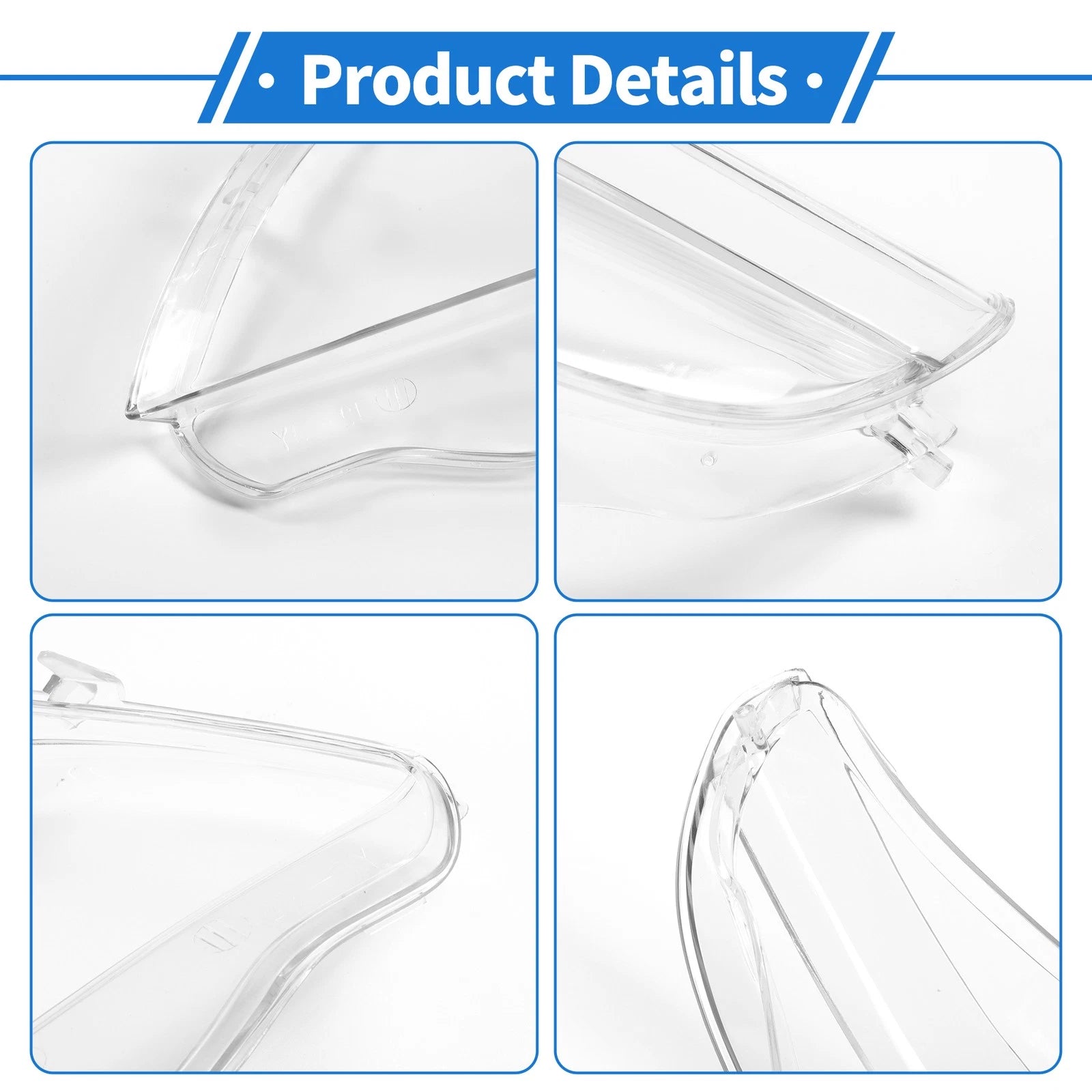Front Left Headlight Lens Cover for BMW 5 Series M5 E60 E61 (2004–2010)