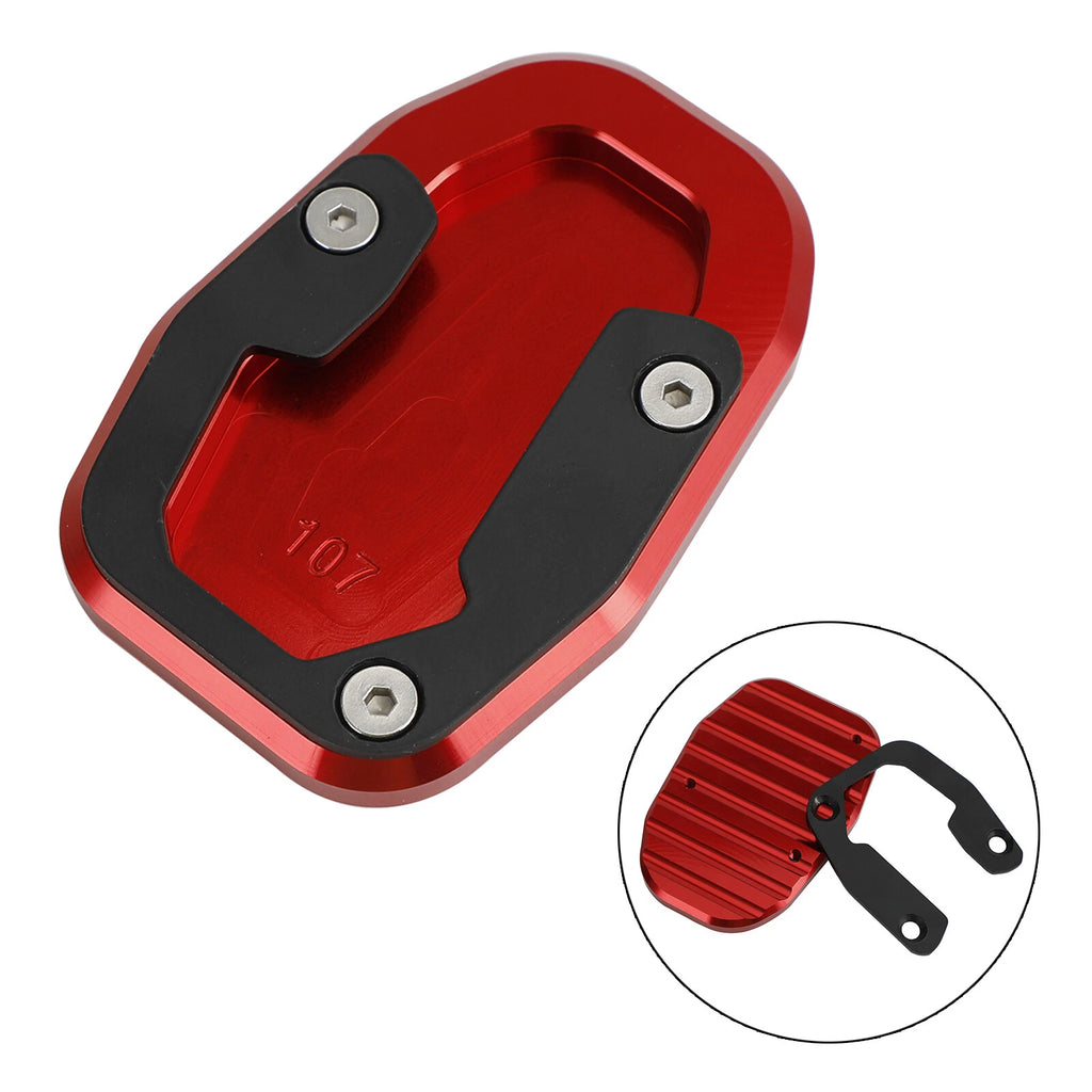 Kickstand Enlarger Plate Pad for Ducati Desert X (2022–2023) T9 A1