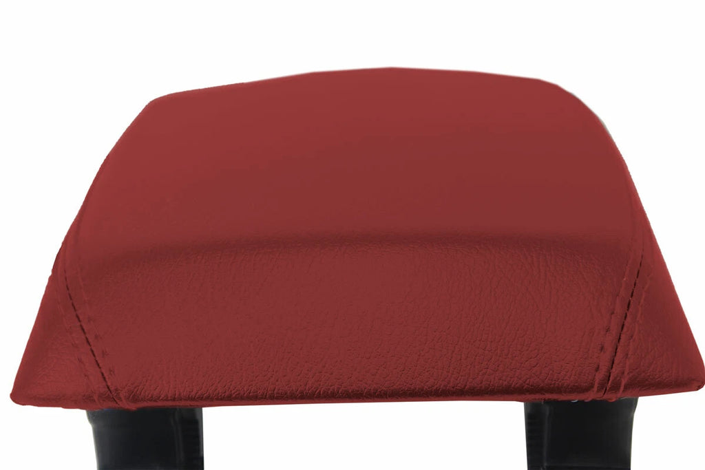 Leather Console Lid Armrest Cover for BMW F30 (2014–2018) Red