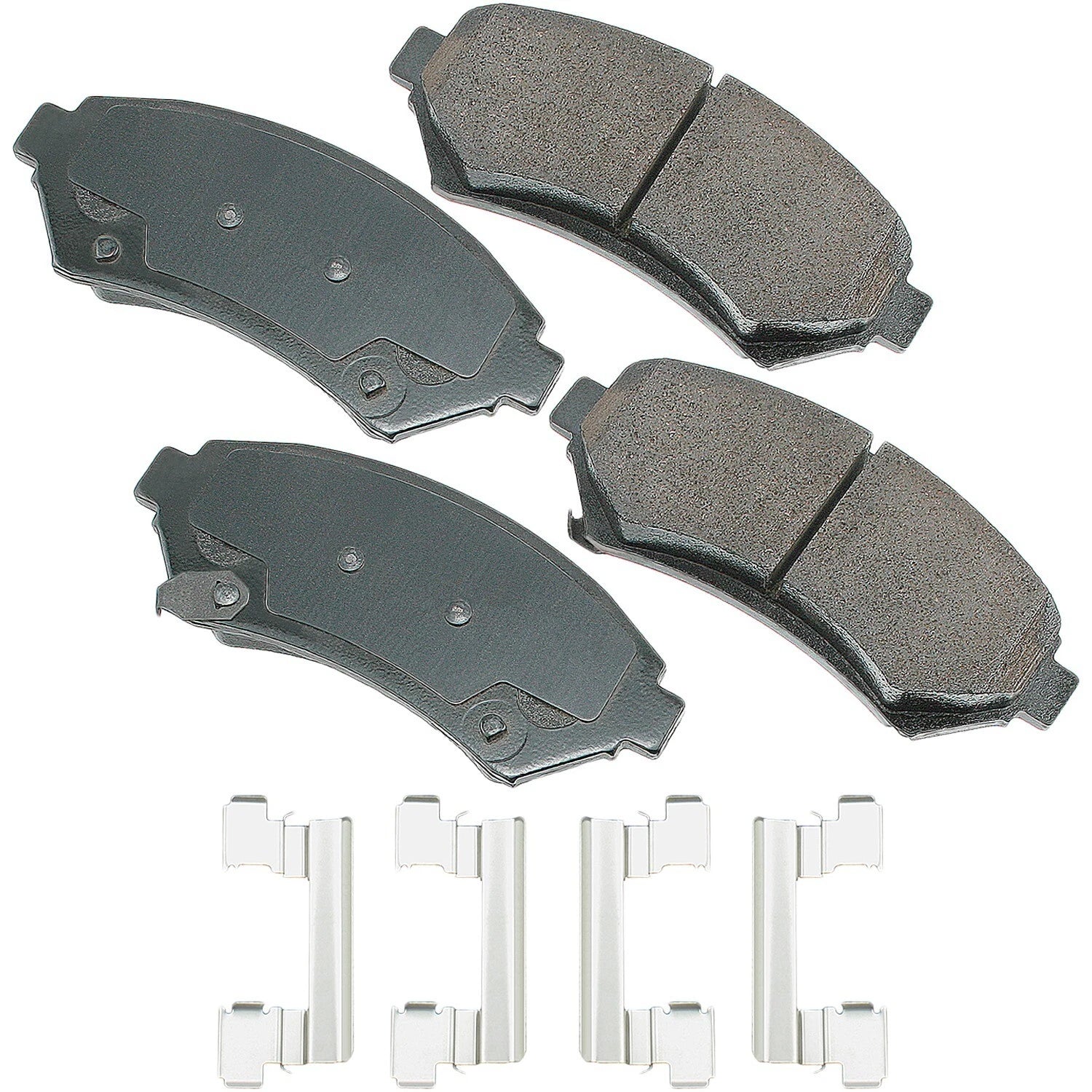 Front Brake Kit 278mm Rotors & Akebono Ceramic Pads for Buick Oldsmobile Pontiac