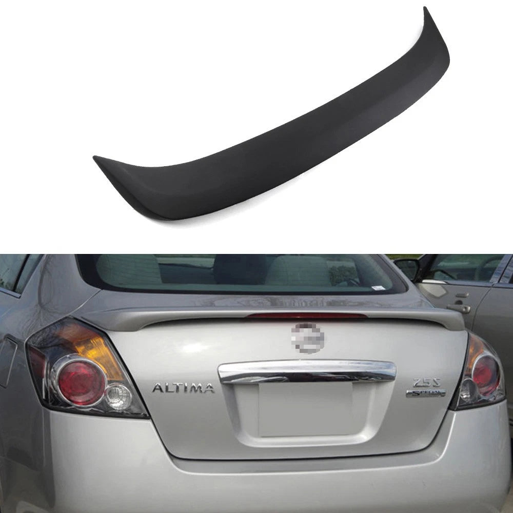 Matte Black Rear Trunk Spoiler Wing for Nissan Altima (2007–2012)