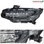 Full LED Left Driver Side Headlight for Honda Civic (2016–2021)