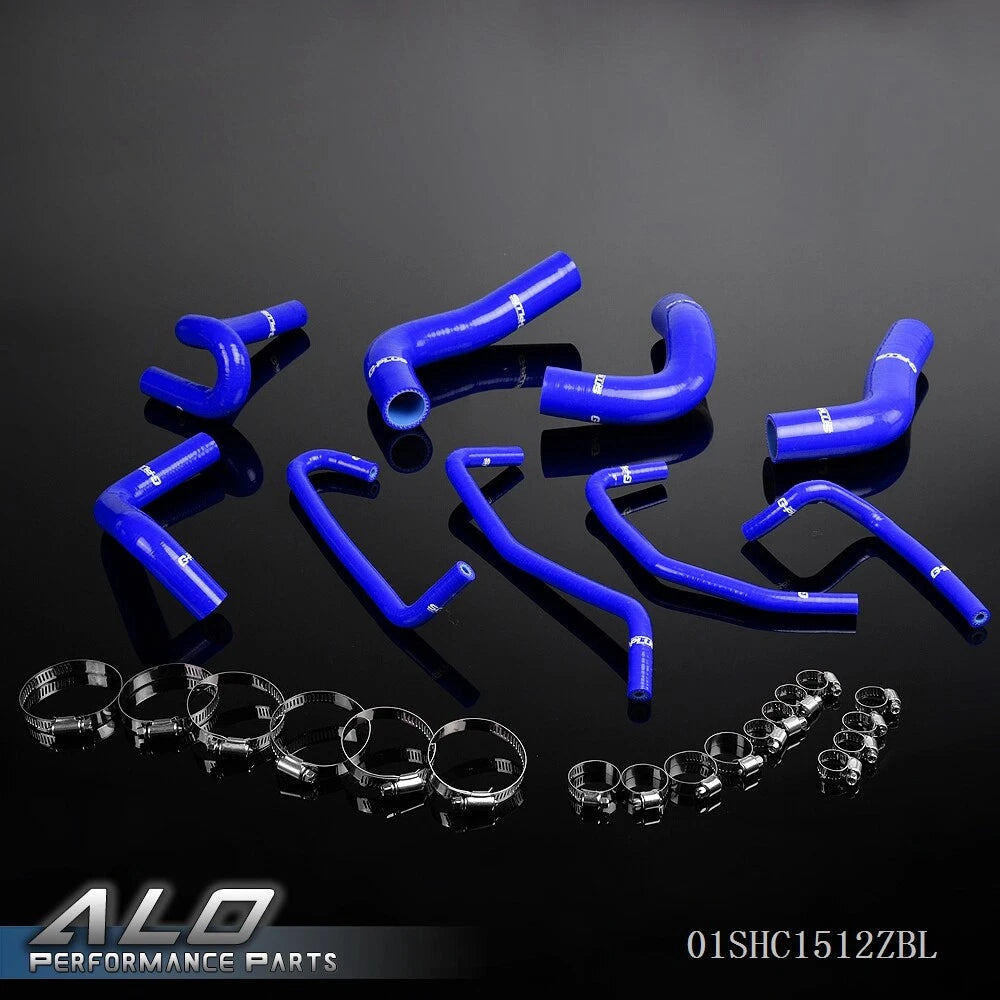 9pcs Silicone Radiator Hose Kit for Mazda Miata MX5 (1994–1997) Blue