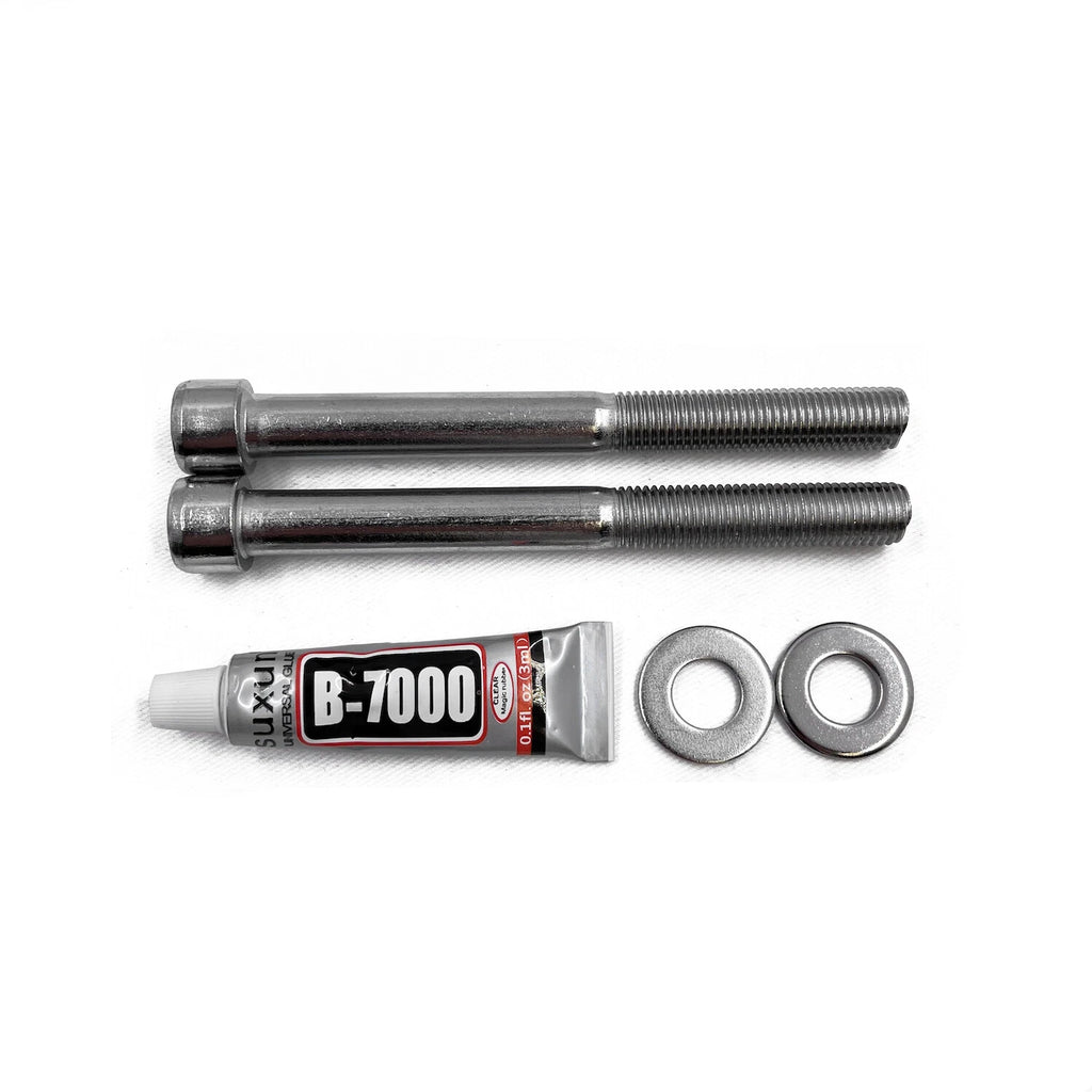 Chrome Extended Spike Frame Slider Crash Protector for Honda CBR 600 F4 (1996–2007)