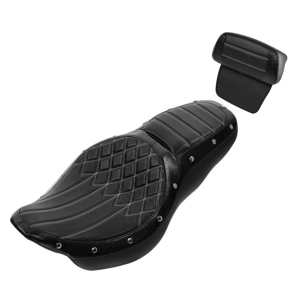 Seat Backrest Pad for Harley Electra Glide & Street Glide (2014–2023)
