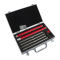 Set of 6 Carbide Lathe Turning Tools for Lathe Finisher, Rougher, Detailer