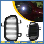 2X LED Mirror Side Task Lights for Chevrolet Silverado 1500 (2019–2022)
