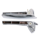 Pair Chrome Inside Door Handle Repair Kit for Chevy Silverado GMC Sierra (2007–2014)