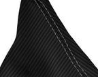Manual Shift Boot for Ford Mustang (1994–2004) PVC Carbon Gray Stitch