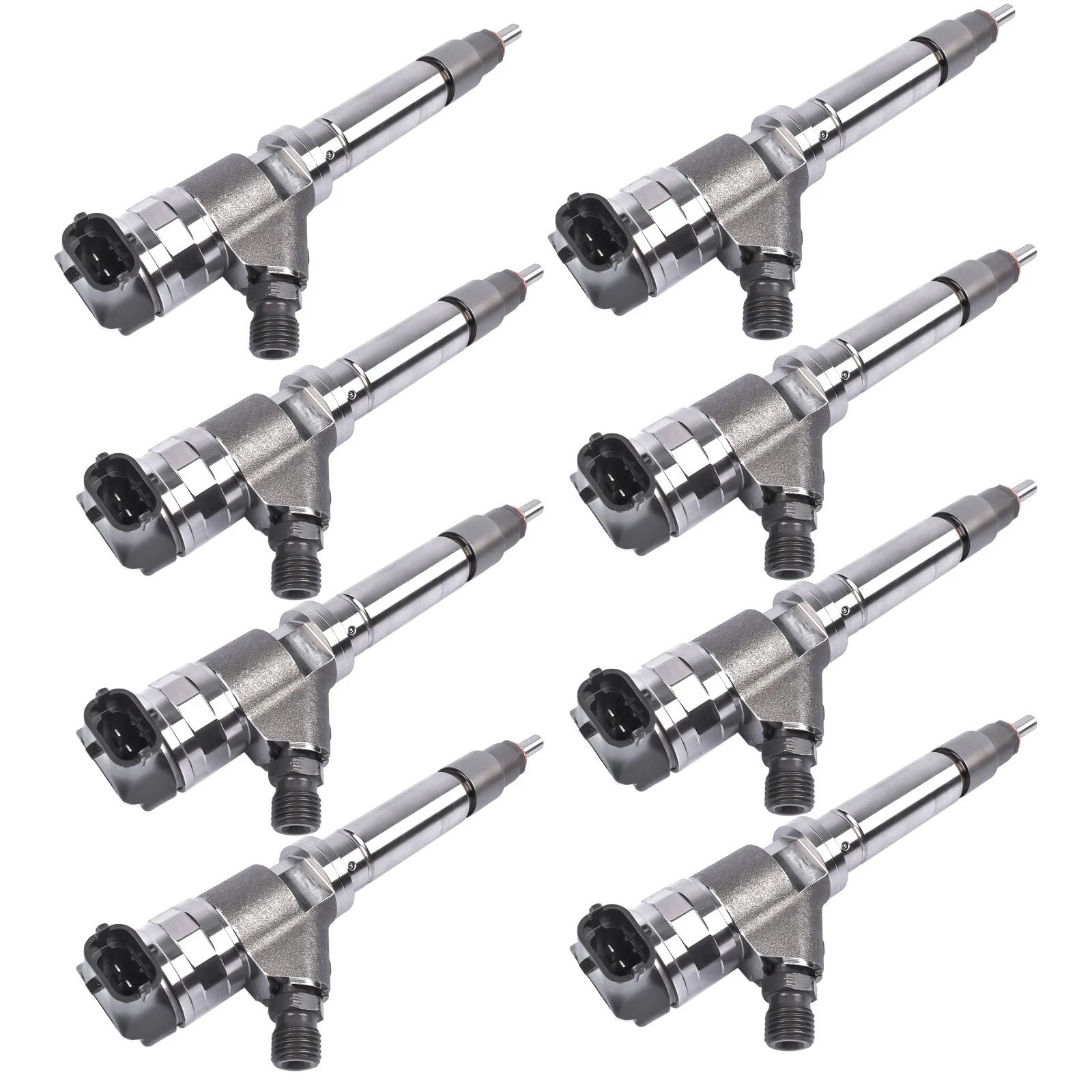 Set of 8 Diesel Fuel Injectors for Chevy Duramax Savana (2007–2010)