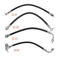 Sunsong 4X Brake Hydraulic Hose Kit for Mazda Miata (1990–2005)