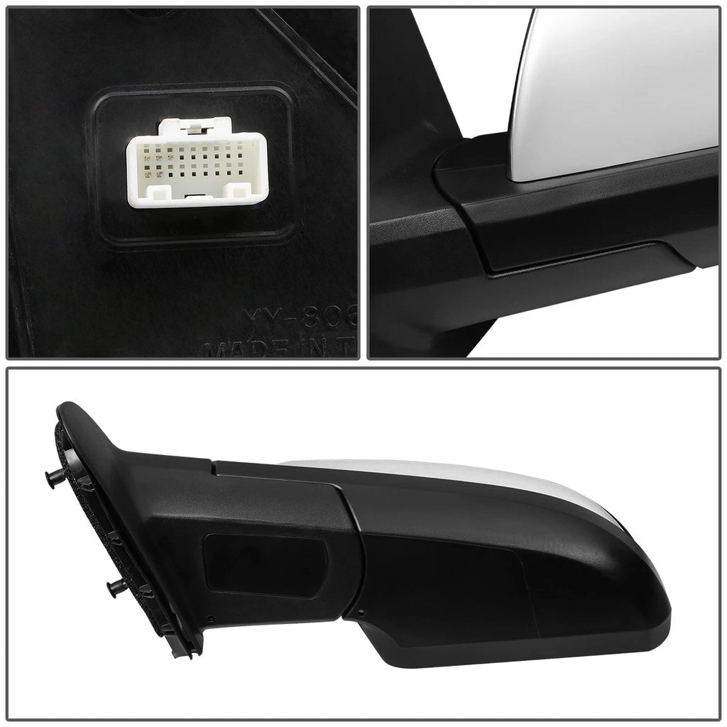 Powered Heated Driver Side Door Mirror for Toyota Tundra (2012–2013) TO1320300