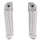 Set of 2 Rear Foot Pegs for Yamaha YZF R6 (2003–2011) Silver