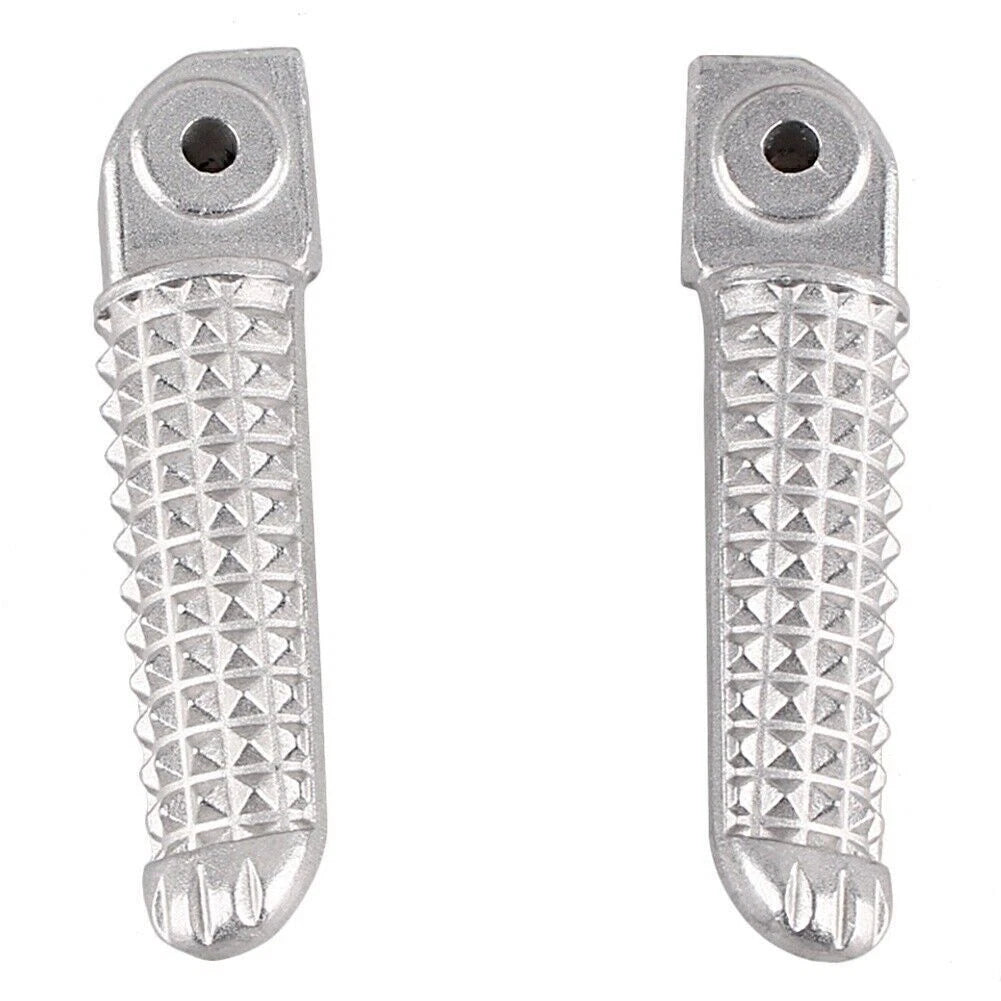 Set of 2 Rear Foot Pegs for Yamaha YZF R6 (2003–2011) Silver